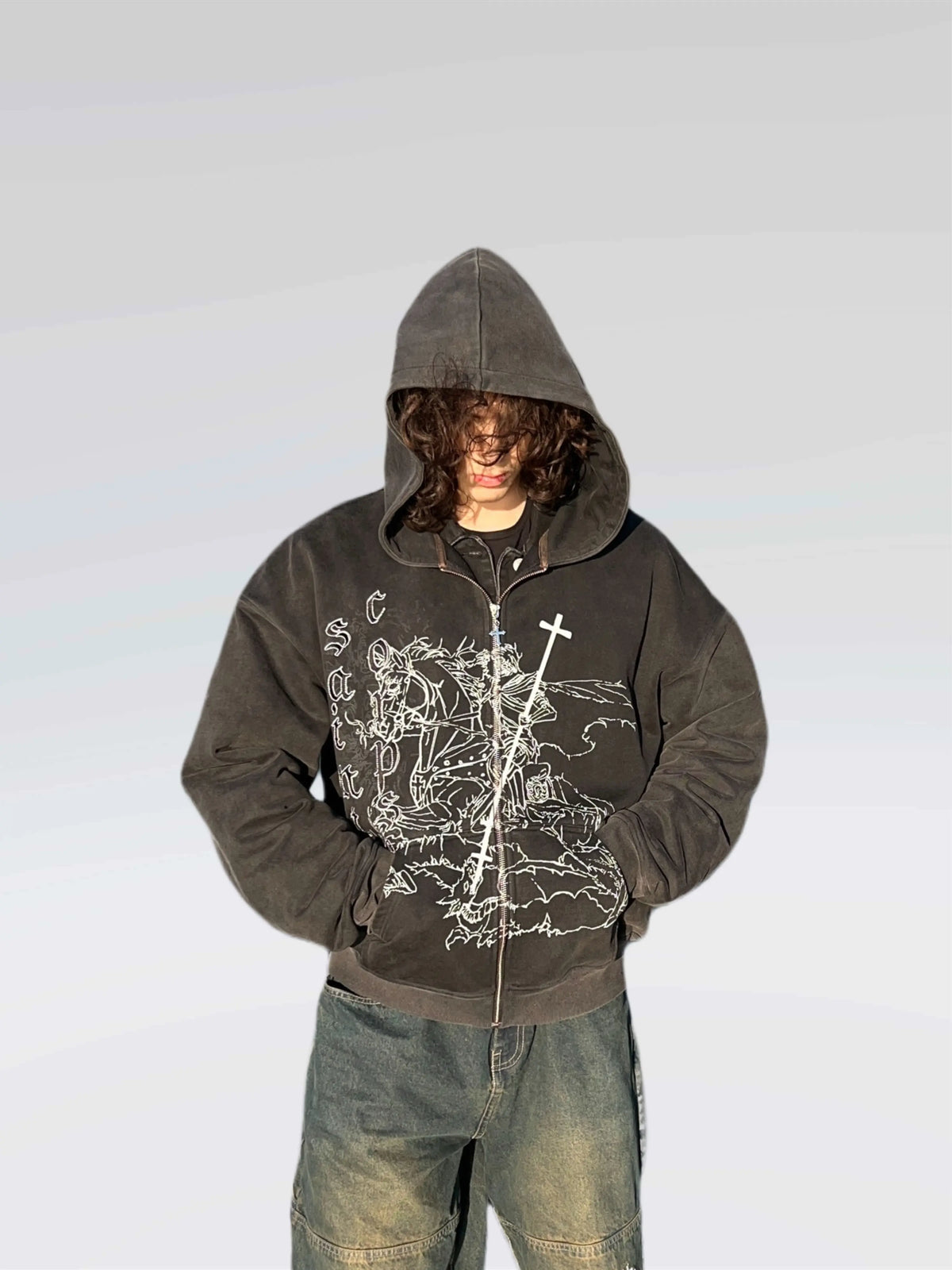Saint George Zip Black