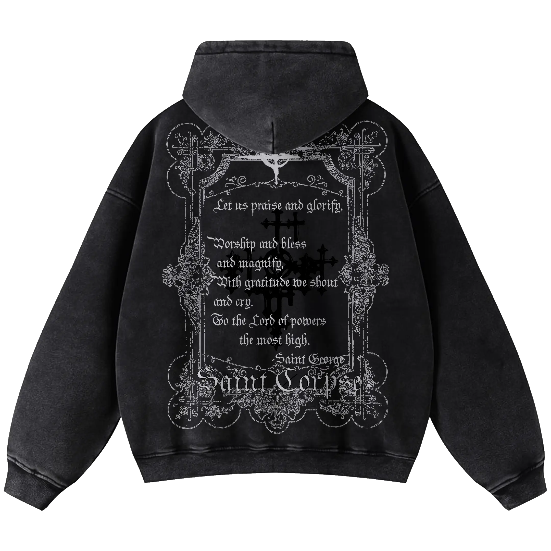 Saint George Zip Black