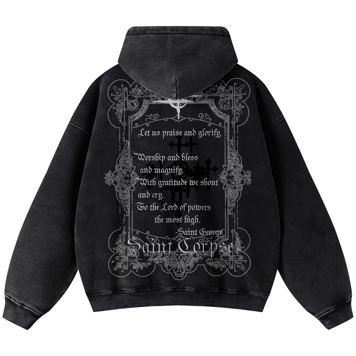 Saint George Zip Black