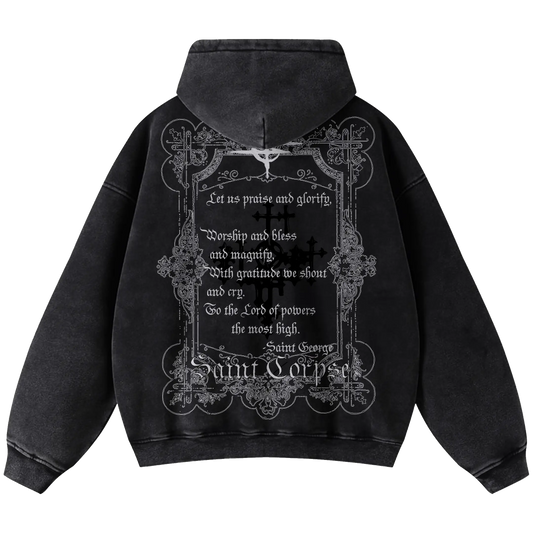 Saint George Zip Black