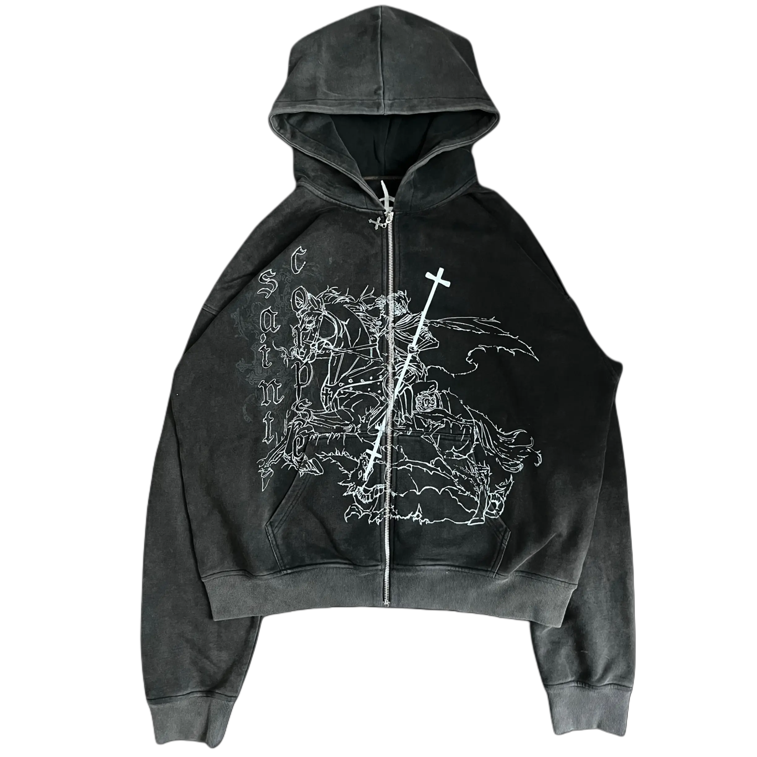 Saint George Zip Black