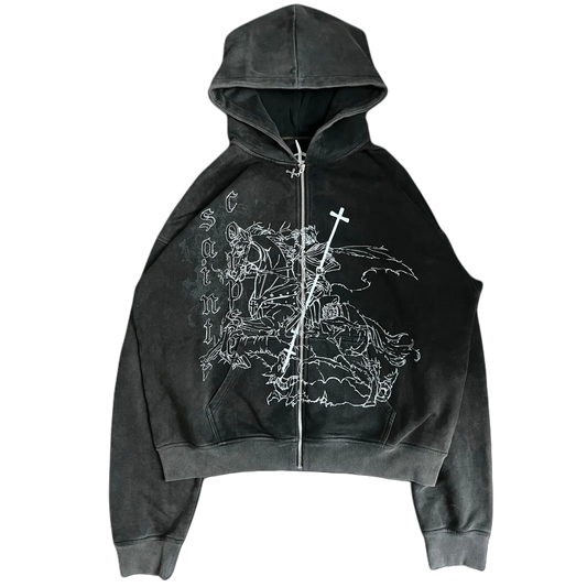 Saint George Zip Black